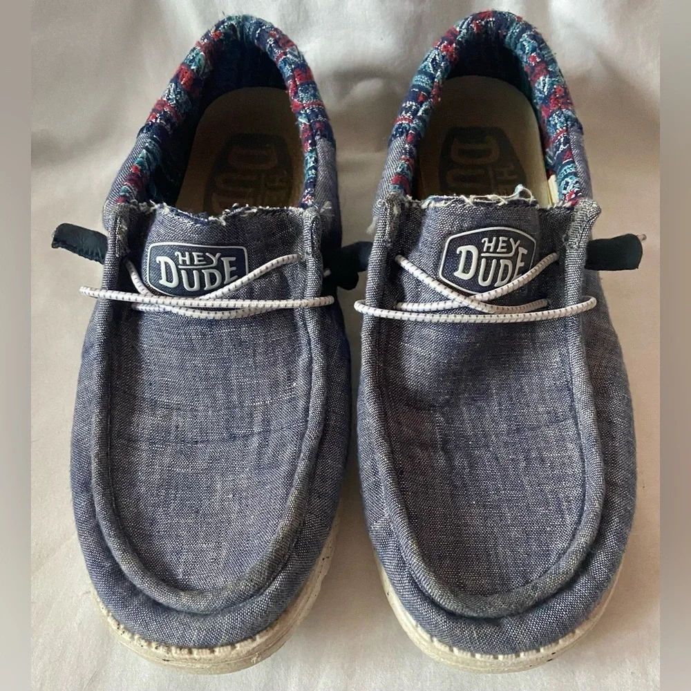 Hey Dude Men's Wally Funk Tribe Shoes Comfortable Lightweight Slip On US M9 /W11